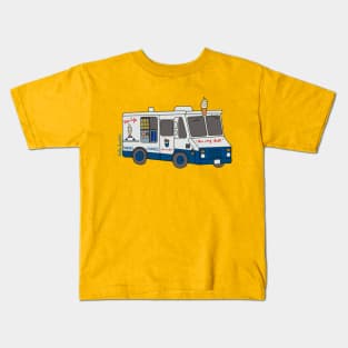 Mr Softee Truck Kids T-Shirt